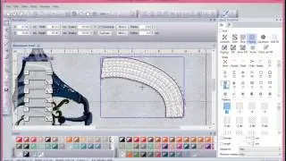 How to create a Satin Step Piping Fill in Artistic Software Version 7.1.