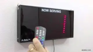 Infrared Remote Take A Number System