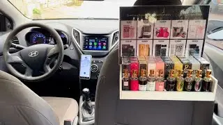 Como eu trabalho com as vendas dos PERFUMES no carro
