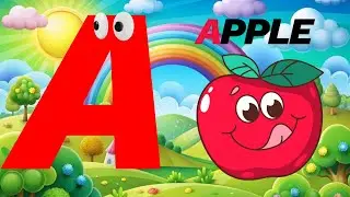 एबीसीडी | A FOR APLLE | BFOR BALL | ABCD | A TO Z  | KIDS RHYMES #nurseryrhyme