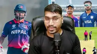 Nepal Lost Against USA In CWC L2 , Nepal Failed To Chase Runs Against USA 