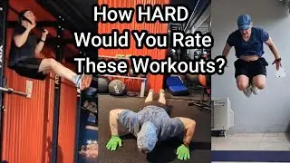 Fit Over 50.  HOW HARD Would You Rate These Workouts? Calisthenic Fitness + Navy Seal Burpees