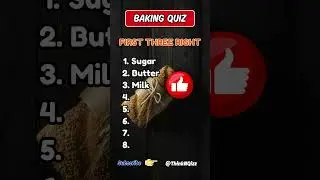 Can You Guess All 8 Baking Ingredients With Missing Letters?