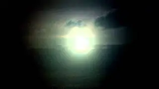 Partial Solar Eclipse at sunset - Brisbane Australia