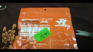 Wildcraft mask unboxing| L size| Flipkarts flash sale| RS 169/- for 2 masks