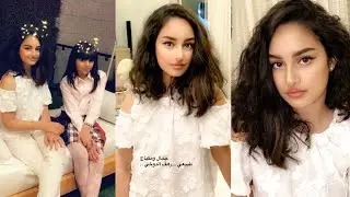 سنابات نجلاء عبدالعزيز وفقرة مكياج