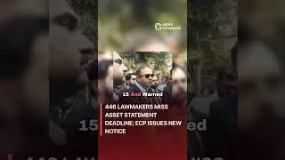 446 законодателей пропустили крайний срок подачи деклараций об активах; ECP выпустила новое уведо...