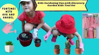 Kids Gardening Fun with Discovery Garden Kids tool set