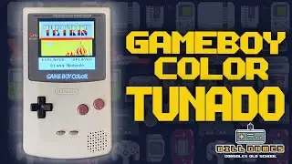TUNEI MEU GAMEBOY COLOR - TELA IPS + CARTUCHO EVERDRIVE