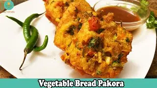 Bread Pakora Recipe | Chatpate Vegetable Bread Pakora Iftar Ramadan Recipe | Ahmed's Family Kitchen