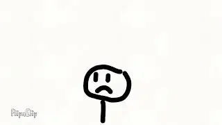 10 seconds of a sad stickman | FlipaClip