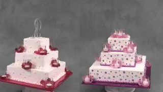 Wedding Cake Pictures | Red Wedding Cakes -- Burning Desire