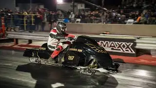 Bandit sled getting out of control in Ohio!