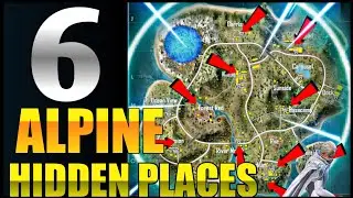 TOP-6 Hidden places in alpine map😎😎😎.