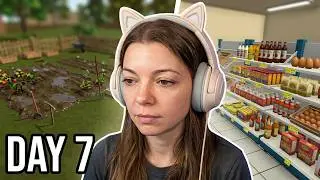 Продвижение вперед) Farming and Supermarket Simulator #7