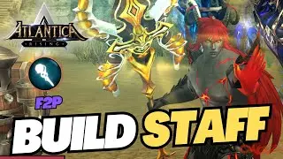 BUILD STAFF CLASS THE BEST FARMING DAN LEVELING - Atlantica Rebirth Indonesia