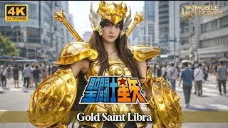 Gold Saint Libra in Real Life - Saint Seiya Live Action Cosplay #saintseiya #mobilelegends #cosplay 