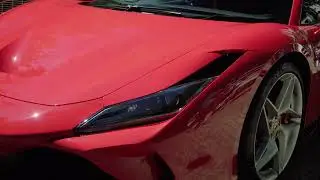 Ferrari F8. Red Ferrari.