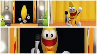 Shovelware's Brain Game - New Secret Dancing Banana Teleports On Stage intro april fools update