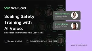 Scaling Safety Training with AI Voice: Best Practices from Industrial L&D Teams