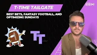 NFL Week 11 🏈 | Best Bets & Fantasy Football Advice LIVE! T-Time Tailgate