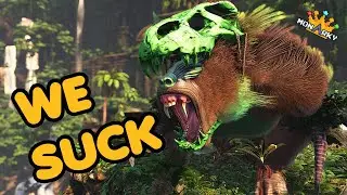 Dinopithecus King - Alpha, Beta, Gamma Fights - Lost Island Monarky - Ark Survival Evolved.