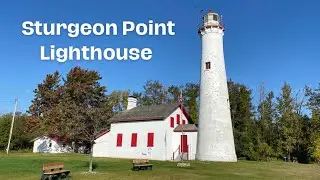 Come Walk The Grounds Of The Sturgeon Point Lighthouse With Us / Harrisville, Michigan