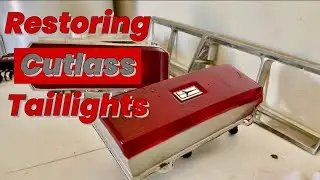 Cleaning Up Chrome and Restoring Olds Cutlass Tail Lights Using VHT Night Shades