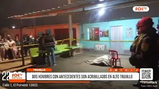 Trujillo: doble asesinato sacude a vecinos de Alto Trujillo