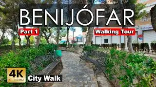Benij&oacute;far - Costa Blanca, Spain | Walking Tour in Alicante Province [4K 60fps]