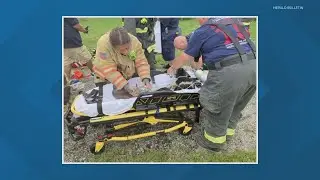 Cat, dog saved from house fire sparked by gas stove