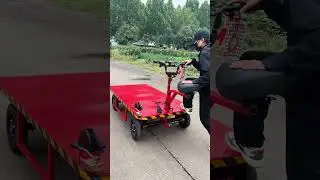 Умный электрический транспортер &mdash; одна машина, много применений! Экономьте время, силы, работайте...