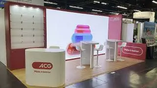 ACG Natural Product Expo West 2023 LED Video Wall Booth Rental