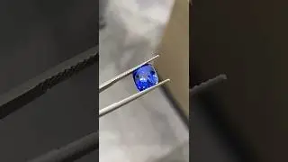 Blue Sapphire &laquo;Royal Blue&raquo; from Sri Lanka 5+ carat | Синий сапфир Роял блю 5кар #sapphire #royalblue