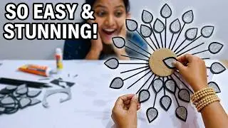 Beautiful Mandala Wall Hanging Using Paper / DIY Home Decor