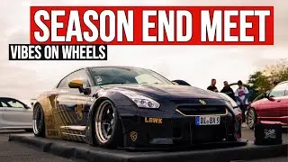 Автолюбитель посещает Vibes on Wheels CAR MEET