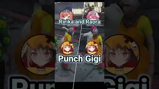 Ririka and Raora Punch Grandma Gigi in the FACE! [Hololive | Cecilia Raora Gigi Ririka]
