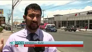 Conducci&oacute;n Temeraria (alcohol) NC Once del 19 de Marzo 2019Entrevista a Kendall Ruiz Jim&eacute;nez