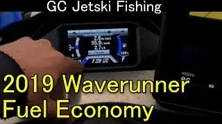 Yamaha Waverunner 2019 fuel gauge, fuel economy and fuel burn computer