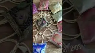 Banarasi bags ...10x10 12x12 inches  16x16inches