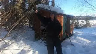 Deep Snow, Solar and a Sauna: Off-Grid Living in Alaska.
