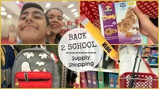 Back to School Supply Shopping VLOG !!