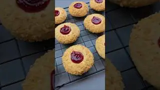 Biscuiti de casa cu nuca si gem #shorts