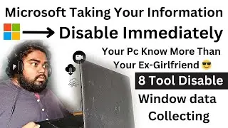 Protect Your Privacy: Disabling Microsoft Data Collection Tools | Windows 8, 10, 11 -All Laptop / PC