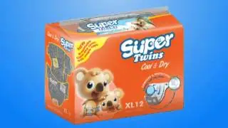 Twins Lampein / Super Twins / Grand Adult Diaper
