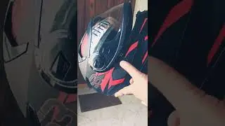 Steelbird SBH 17 Terminator matt black red 🔥🔥#best 💯