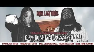 Cory Bush vs Grizzly O - Casket Match - EWA Last Rites 2019