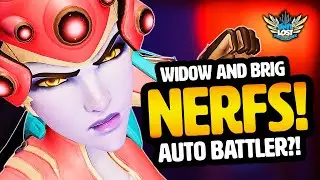 Overwatch - Widow and Brig HUGE NERFS! - Symmetra BUFFED! + Auto Battler!?