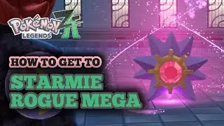 How to Get to Rogue Mega Starmie in Pokemon Legends Z-A - Starminite Mega Stone for Starmie