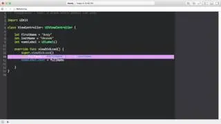 Replace Temp With Query in Swift